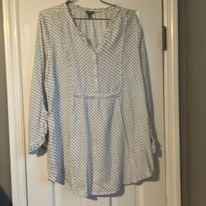 Aerie Tunic Flannel Gown size medium